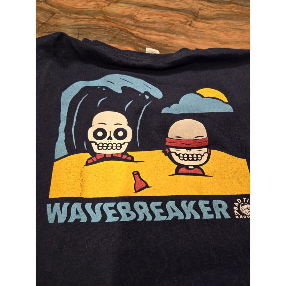 Less Than Jake Shirt XL Navy Blue Ska Punk Band Y2k
